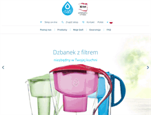 Tablet Screenshot of dafi.pl