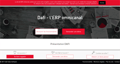 Desktop Screenshot of dafi.fr