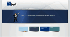 Desktop Screenshot of dafi.com.mx
