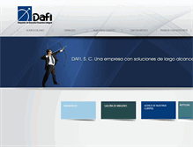 Tablet Screenshot of dafi.com.mx