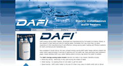 Desktop Screenshot of dafi.co.za