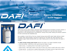 Tablet Screenshot of dafi.co.za